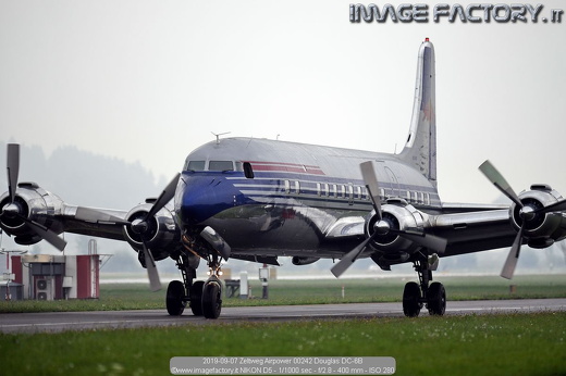 2019-09-07 Zeltweg Airpower 00242 Douglas DC-6B